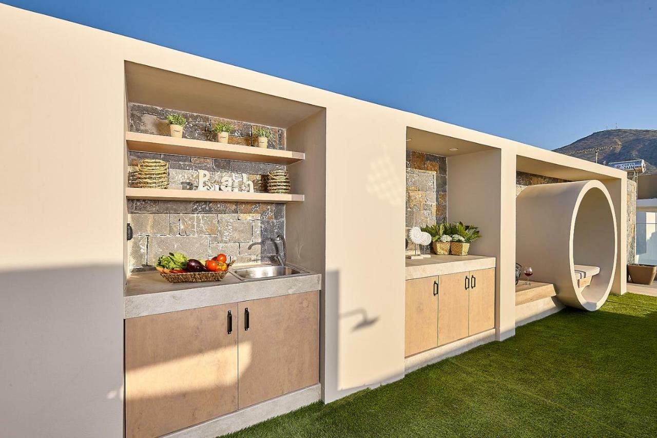 הרסוניסוס Seafront Apartments By Myseasight מראה חיצוני תמונה